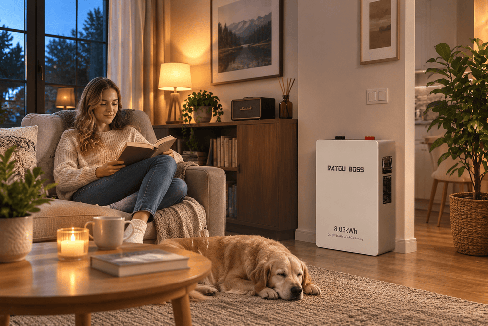8kWh LiFePO4 Battery(Large capacity/small size): A Reliable Choice for Home Energy Storage and Off-Grid Power